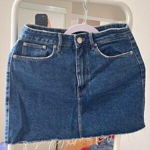 Zara short jeans skirt